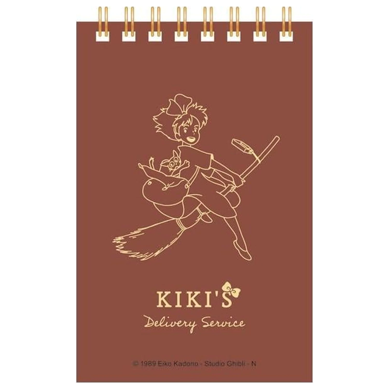Kiki's Delivery Service Kiki on her broom Spiral Notebook product photo