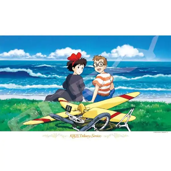 Kiki's Delivery Service Jigsaw Puzzle Kiki on the beach (1000 pieces) product photo