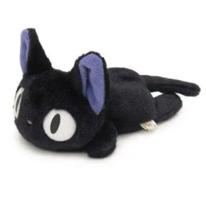 Kiki's Delivery Service Beanie Plush Figure Jiji Fluffy 15 cm termékfotó