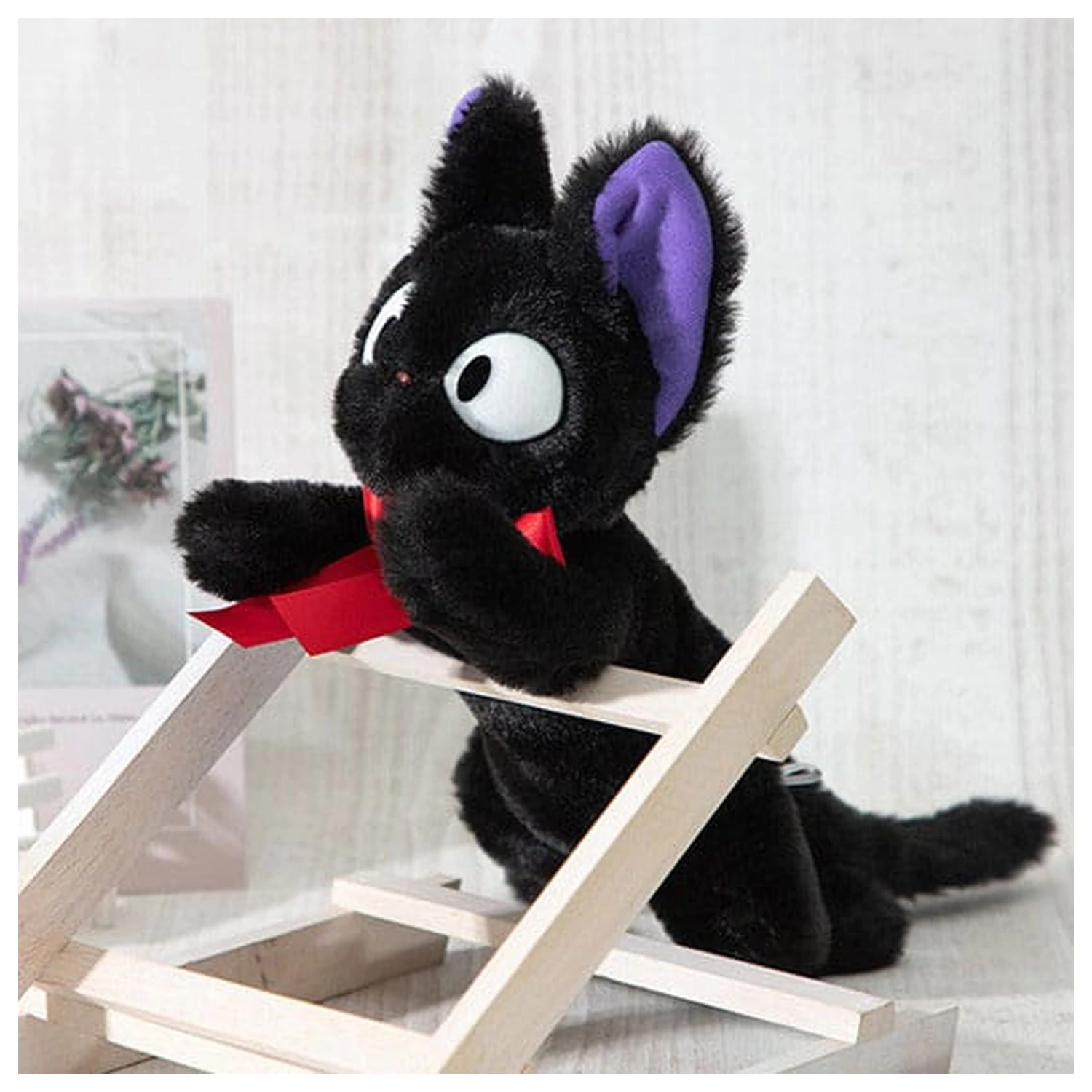 Kiki´s Delivery Service Nakayoshi Plush Figure Jiji Laying product photo