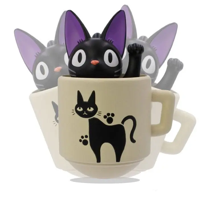 Kiki's Delivery Service Round Bottomed Figurine Kiki with her mug 6 cm product photo
