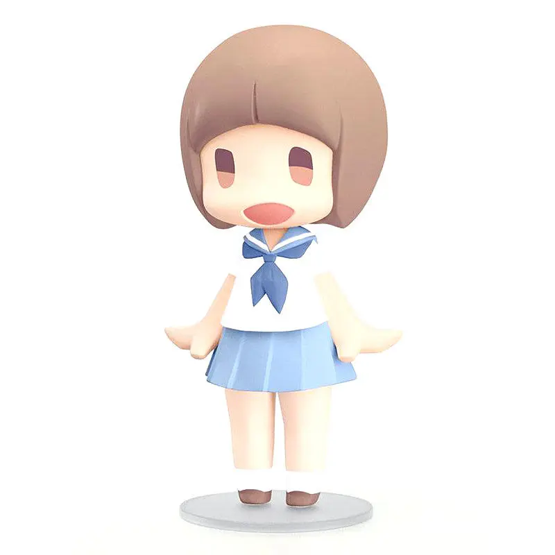 Kill la Kill HELLO! GOOD SMILE Action Figure Mako Mankanshoku 10 cm product photo