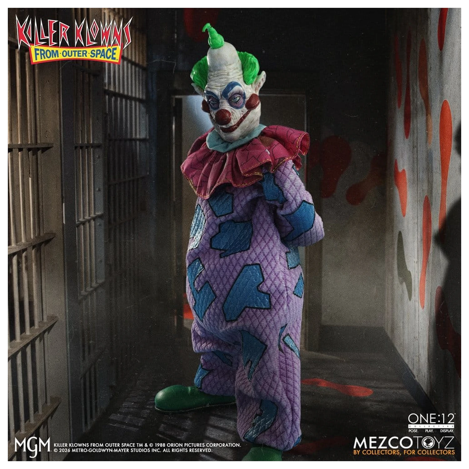 Killer Klowns From Outer Space One:12 Collective Action Figure 1/12 Jumbo 17 cm product photo