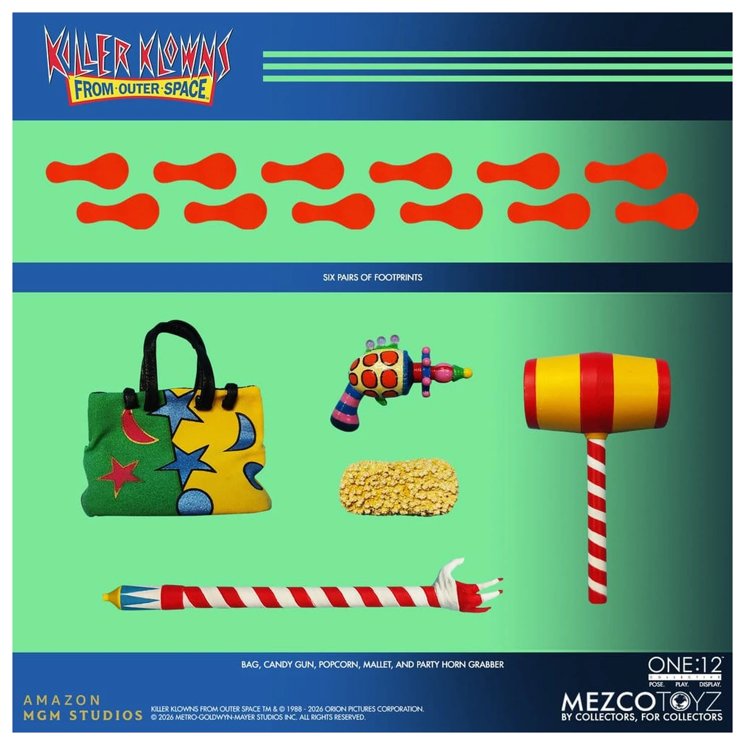 Killer Klowns From Outer Space One:12 Collective Action Figure 1/12 Jumbo 17 cm product photo