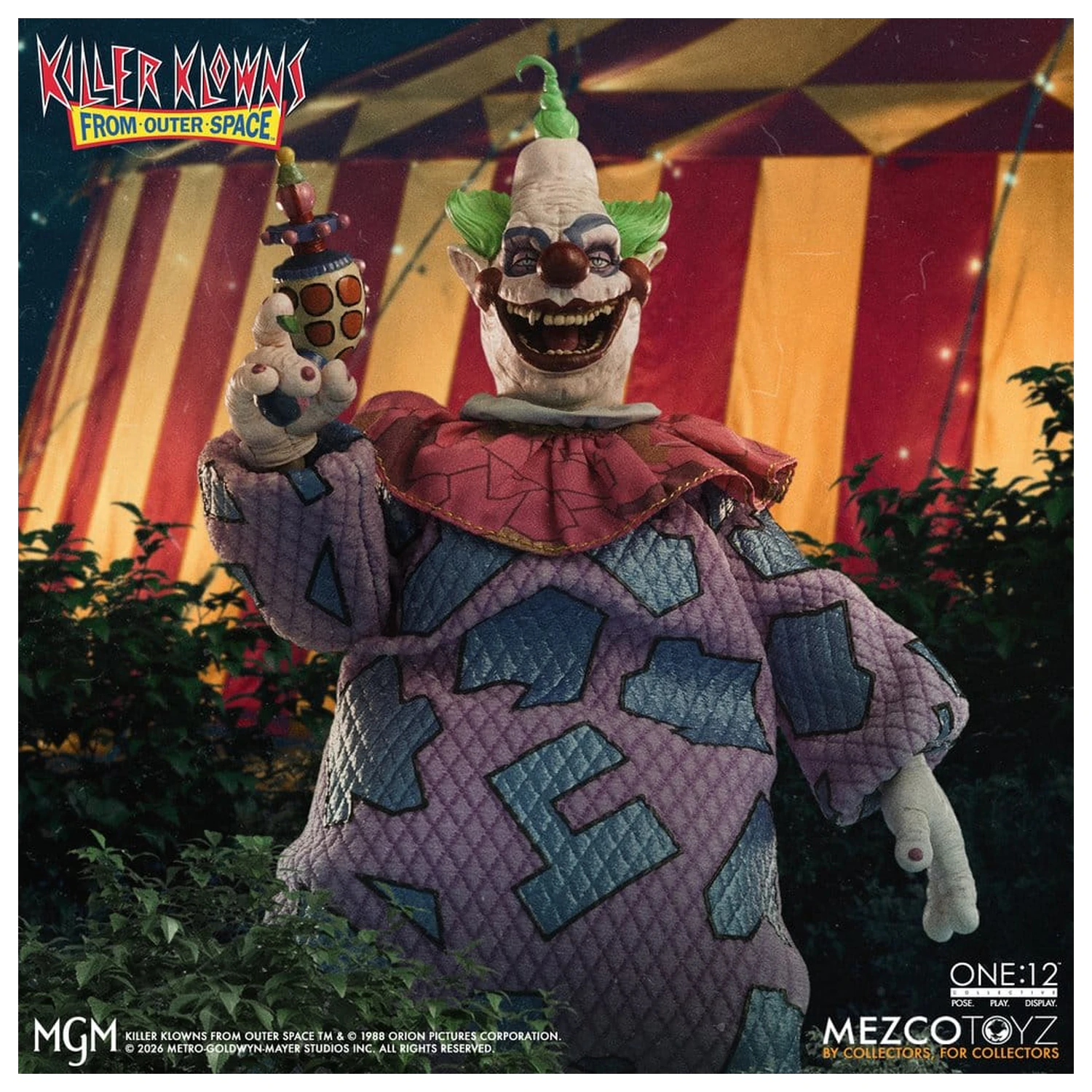 Killer Klowns From Outer Space One:12 Collective Action Figure 1/12 Jumbo 17 cm product photo