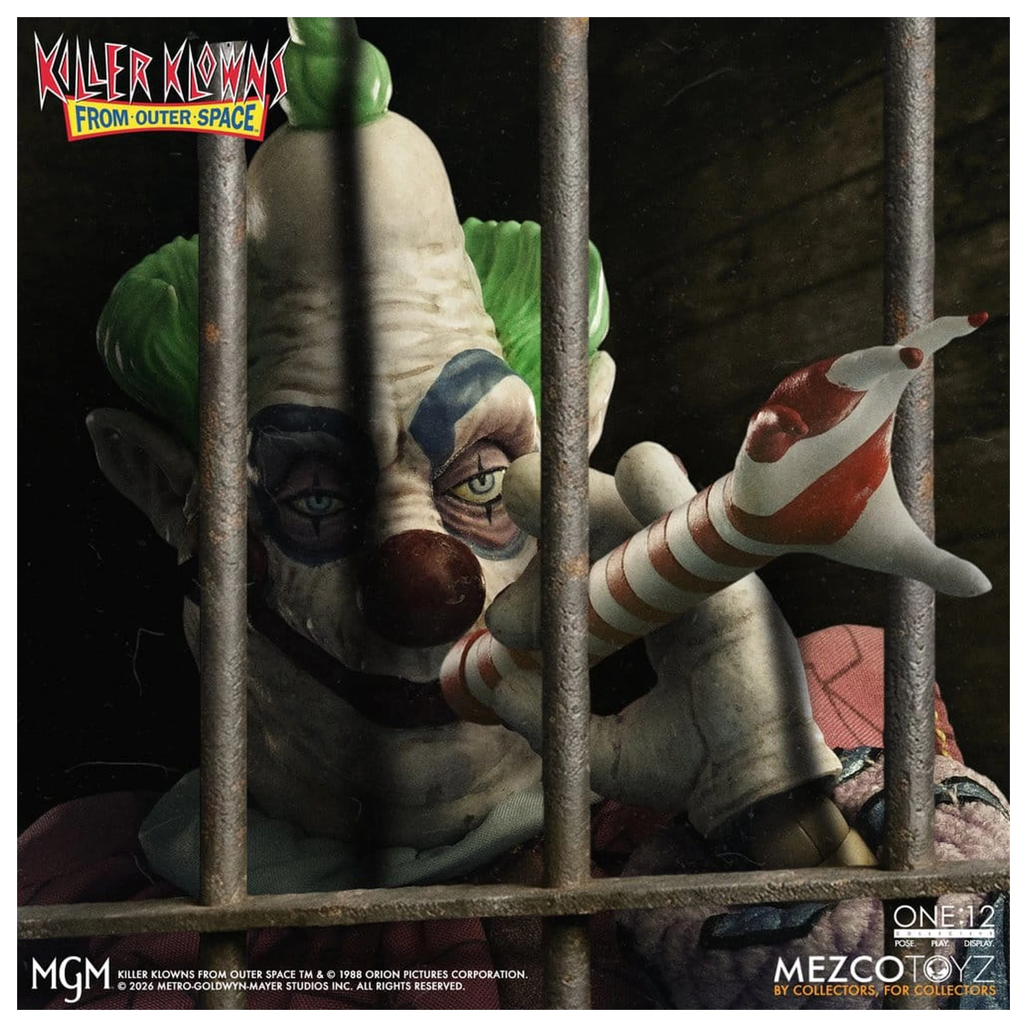 Killer Klowns From Outer Space One:12 Collective Action Figure 1/12 Jumbo 17 cm product photo