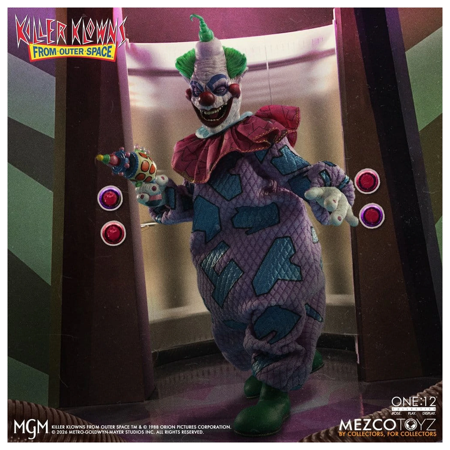 Killer Klowns From Outer Space One:12 Collective Action Figure 1/12 Jumbo 17 cm product photo