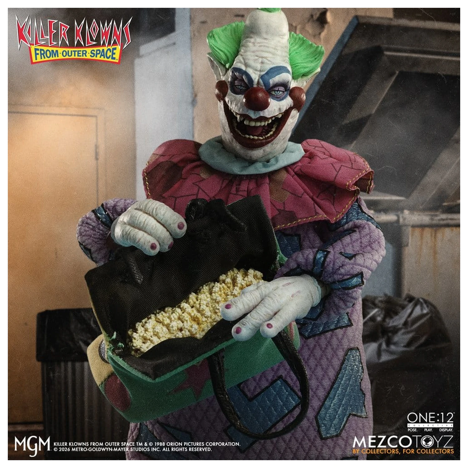Killer Klowns From Outer Space One:12 Collective Action Figure 1/12 Jumbo 17 cm product photo