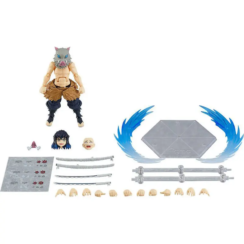 Demon Slayer: Kimetsu no Yaiba Figma Action Figure Inosuke Hashibira DX Edition 14 cm product photo