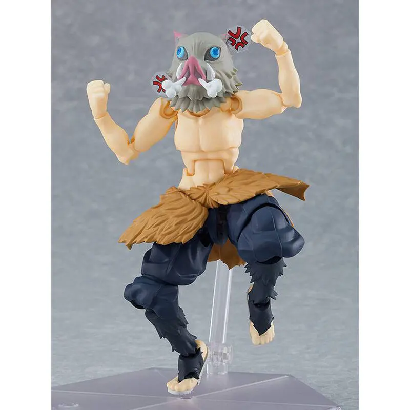 Demon Slayer: Kimetsu no Yaiba Figma Action Figure Inosuke Hashibira DX Edition 14 cm product photo