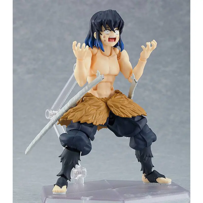 Demon Slayer: Kimetsu no Yaiba Figma Action Figure Inosuke Hashibira DX Edition 14 cm product photo