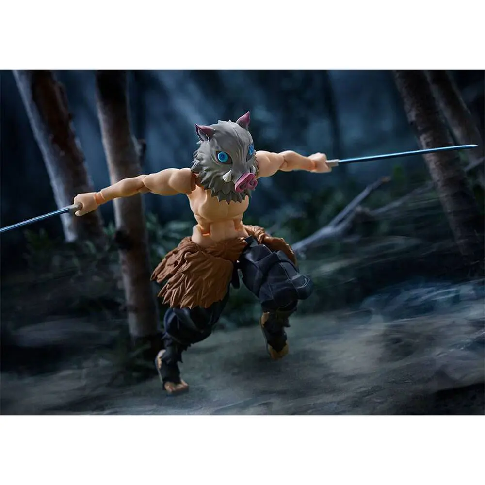 Demon Slayer: Kimetsu no Yaiba Figma Action Figure Inosuke Hashibira 14 cm product photo