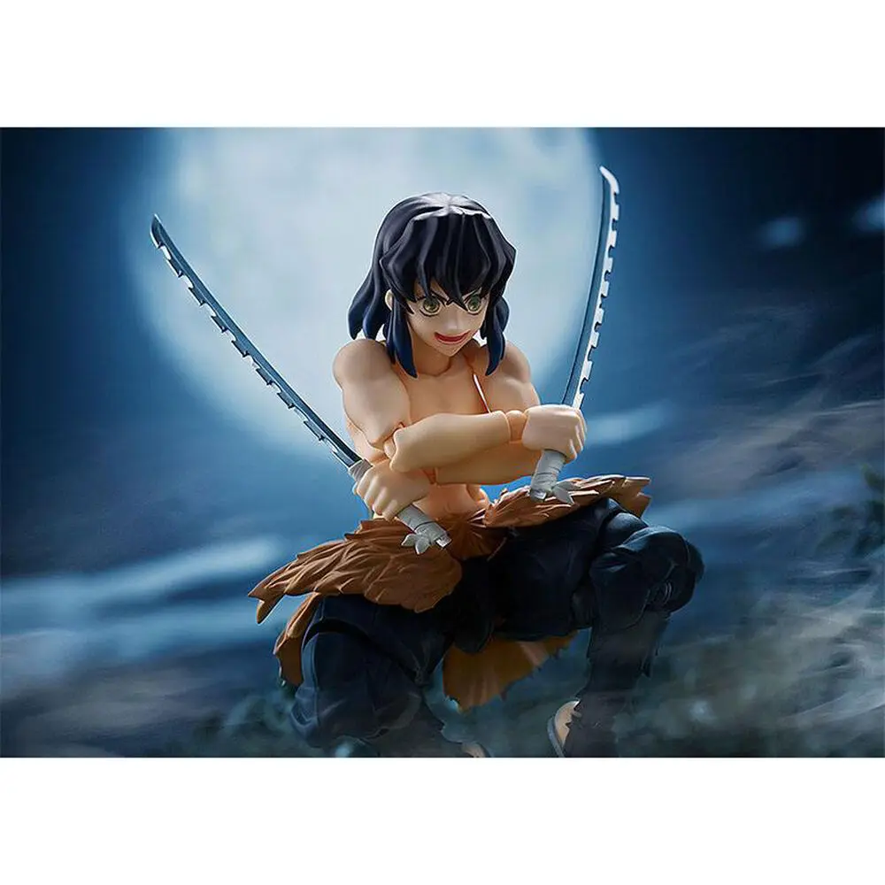 Demon Slayer: Kimetsu no Yaiba Figma Action Figure Inosuke Hashibira 14 cm product photo