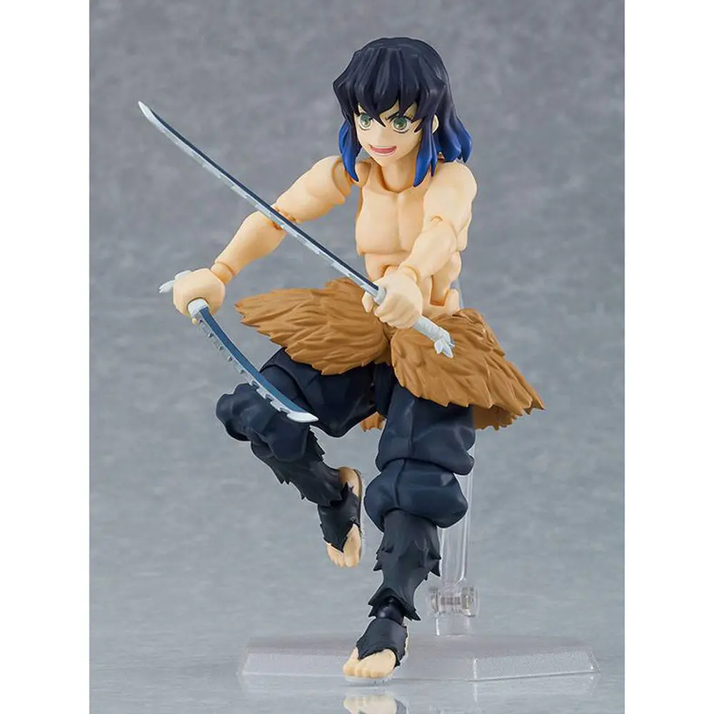 Demon Slayer: Kimetsu no Yaiba Figma Action Figure Inosuke Hashibira 14 cm product photo