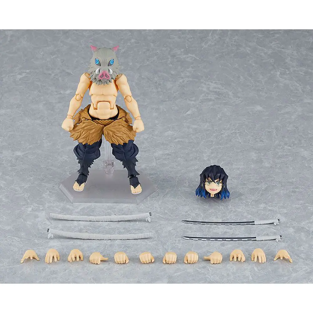 Demon Slayer: Kimetsu no Yaiba Figma Action Figure Inosuke Hashibira 14 cm product photo