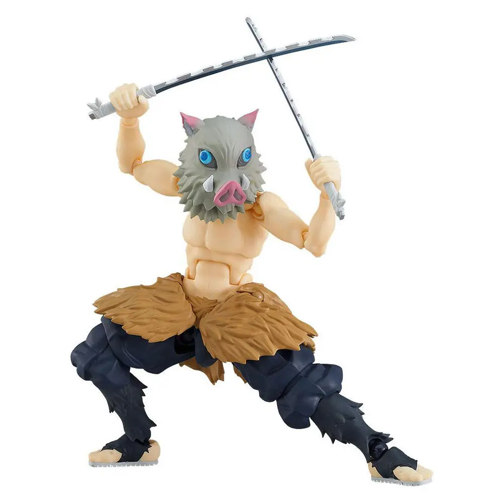 Demon Slayer: Kimetsu no Yaiba Figma Action Figure Inosuke Hashibira 14 cm product photo