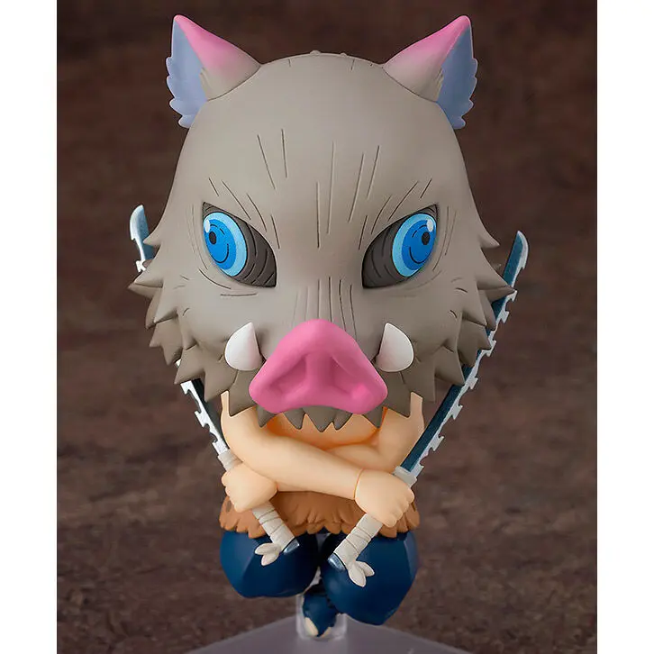 Kimetsu no Yaiba Demon Slayer Inosuke Hashibira Nendoroid figure 10cm product photo