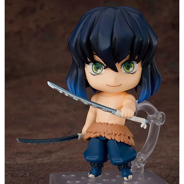 Kimetsu no Yaiba Demon Slayer Inosuke Hashibira Nendoroid figure 10cm product photo