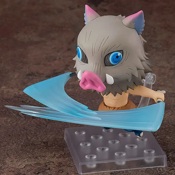 Kimetsu no Yaiba Demon Slayer Inosuke Hashibira Nendoroid figure 10cm product photo
