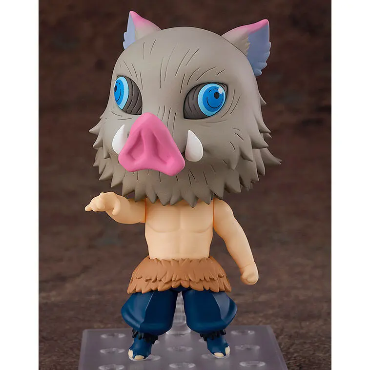 Kimetsu no Yaiba Demon Slayer Inosuke Hashibira Nendoroid figure 10cm product photo