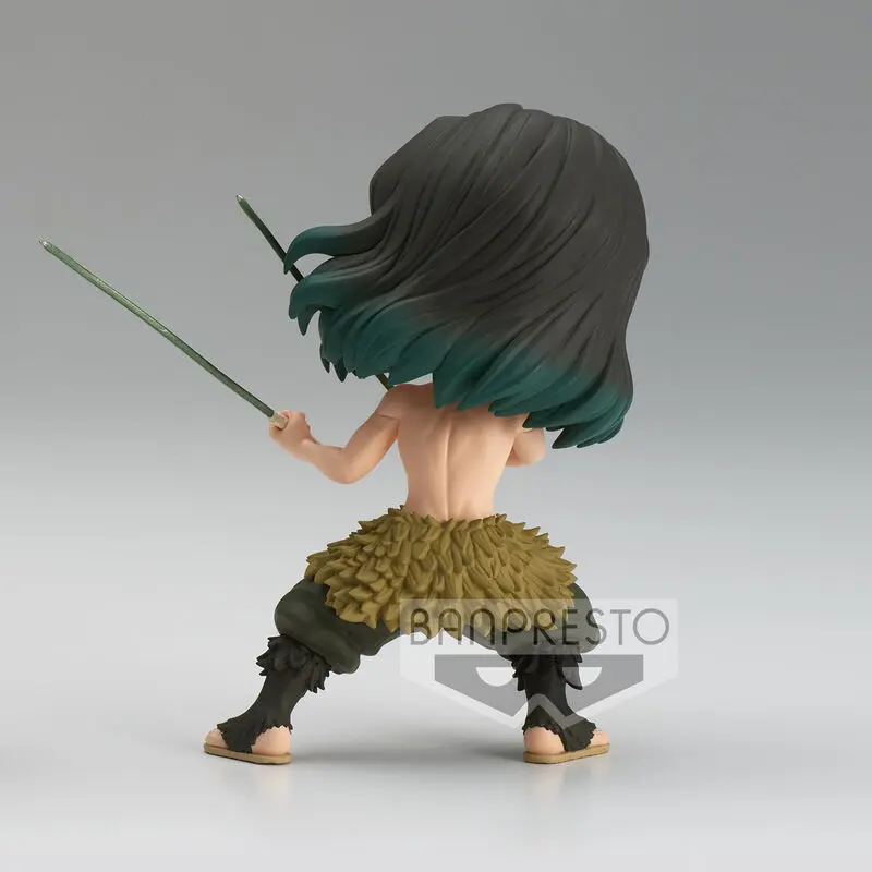 Demon Slayer Kimetsu no Yaiba Q Posket Mini Figure Inosuke Hashibira II Ver. B 13 cm product photo