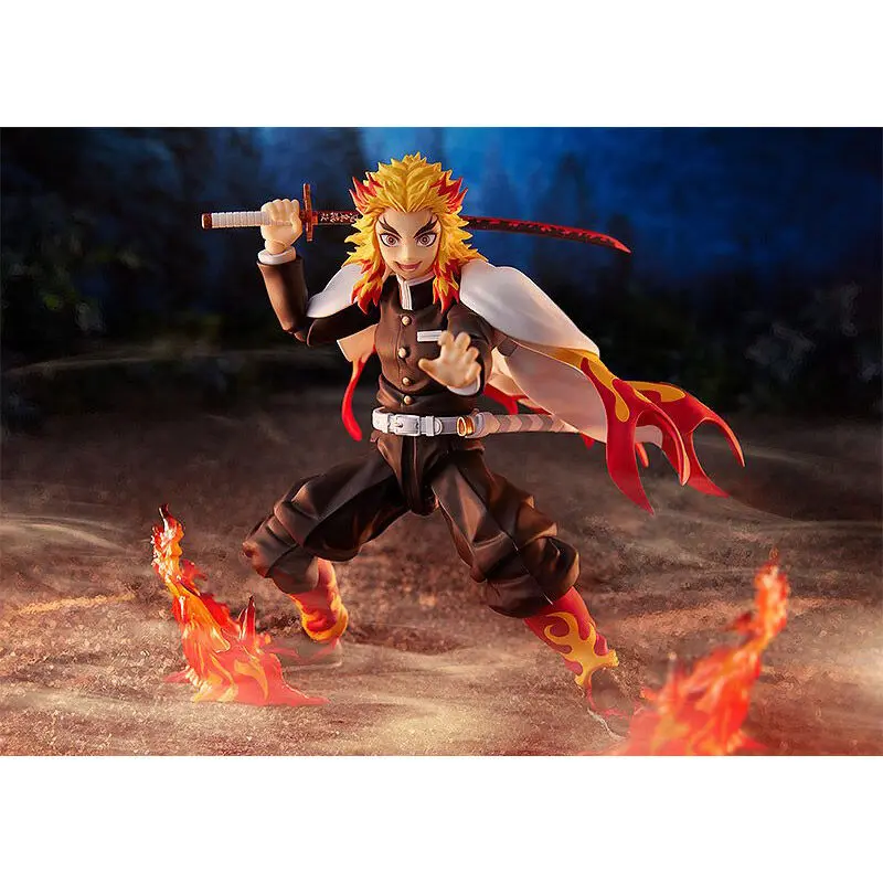 Demon Slayer: Kimetsu no Yaiba Figma Action Figure Kyojuro Rengoku 15 cm (re-run) product photo