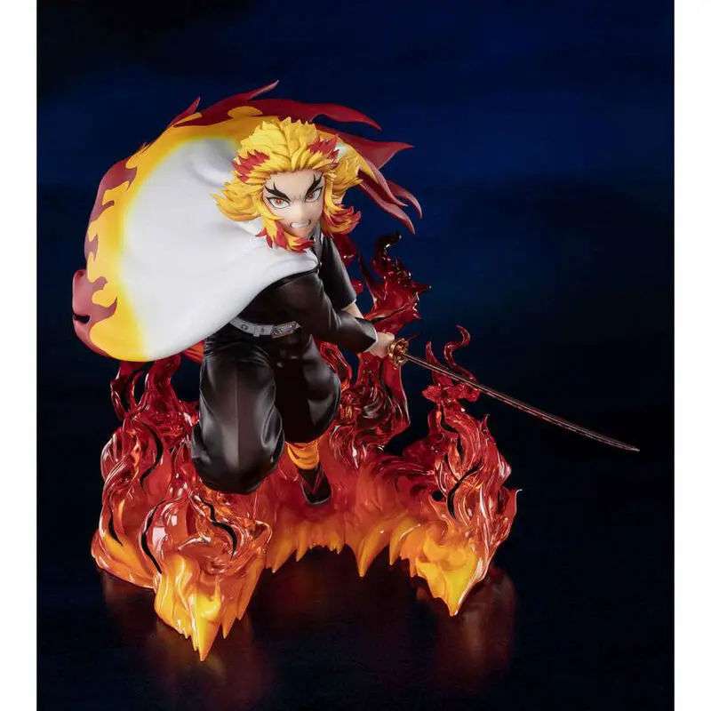 Demon Slayer FiguartsZERO PVC Statue Kyojuro Rengoku Flame Hashira 15 cm product photo