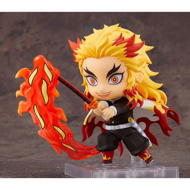 Demon Slayer Kimetsu No Yaiba Kyojuro Rengoku Nrndoroid figure product photo