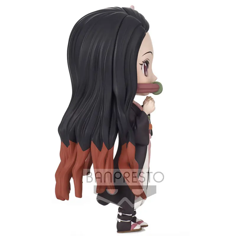 Demon Slayer Kimetsu no Yaiba Q Posket Mini Figure Nezuko Kamado II Ver. A 13 cm product photo