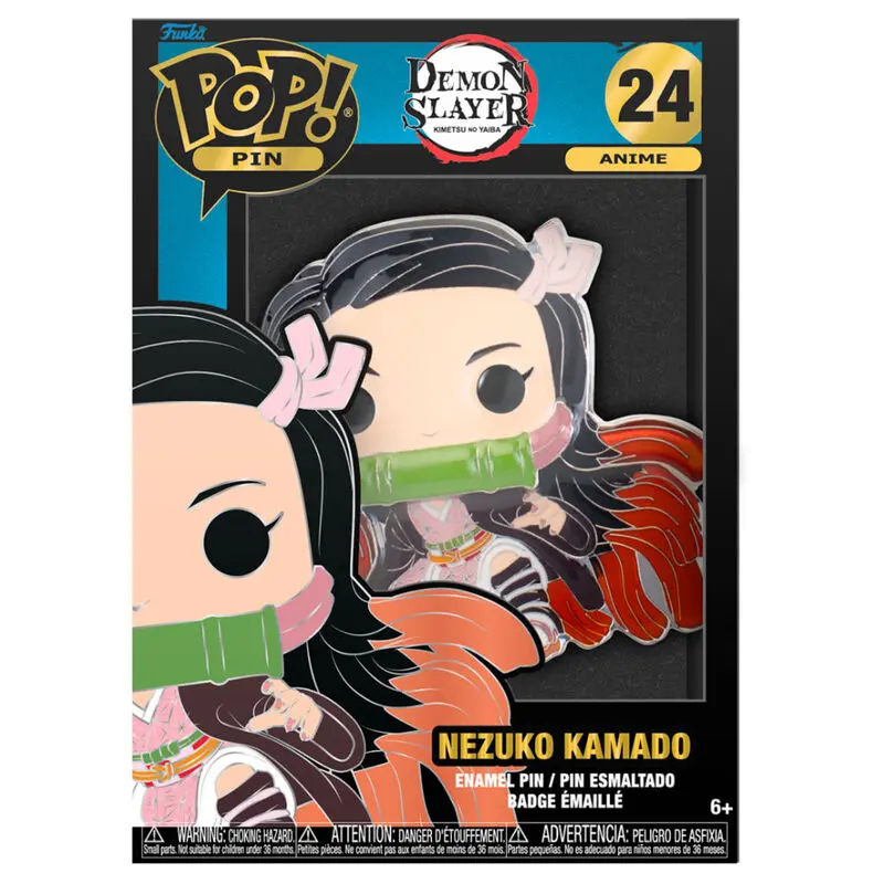 Demon Slayer POP! Enamel Pin Nezuko Kamado 10 cm product photo