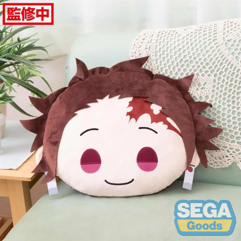 Demon Slayer Kimetsu No Yaiba Tanjiro Kamado Chamaru cushion termékfotó