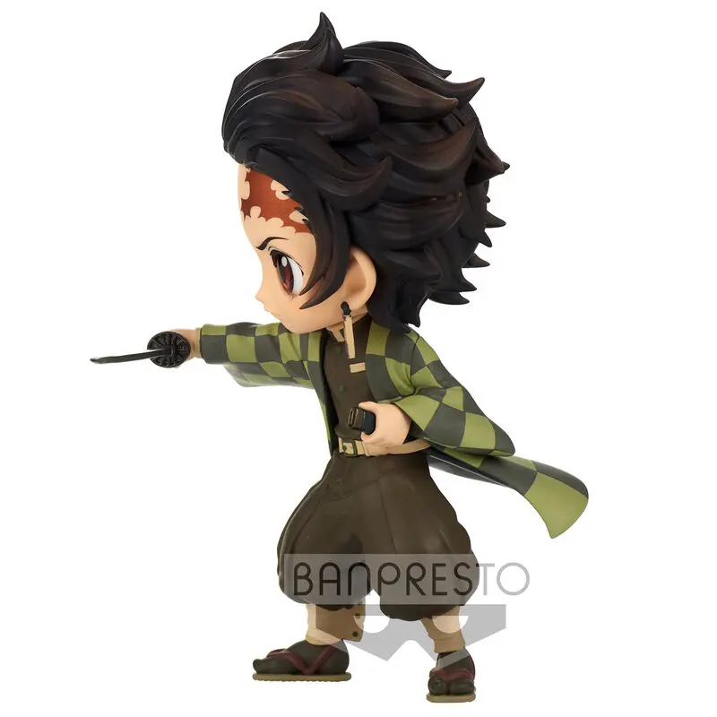 Demon Slayer Kimetsu no Yaiba Q Posket Mini Figure Tanjiro Kamado III Ver. B 13 cm product photo