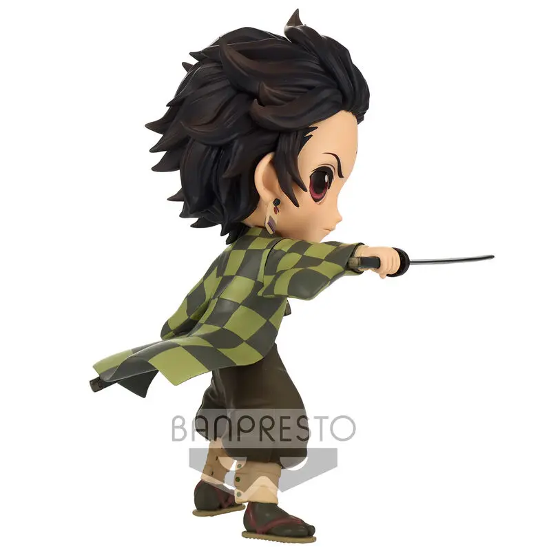 Demon Slayer Kimetsu no Yaiba Q Posket Mini Figure Tanjiro Kamado III Ver. B 13 cm product photo