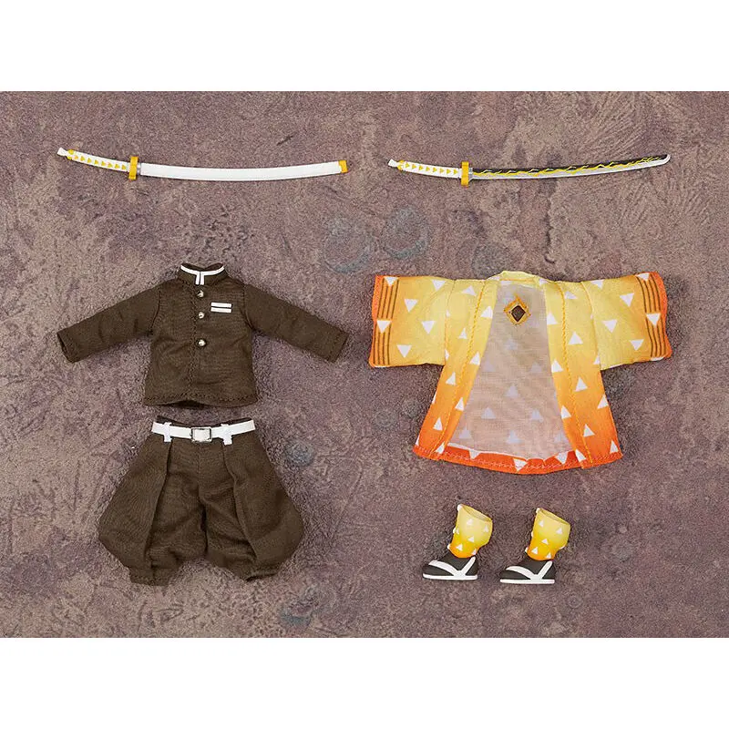 Demon Slayer: Kimetsu no Yaiba Nendoroid Doll Action Figure Zenitsu Agatsuma 14 cm product photo