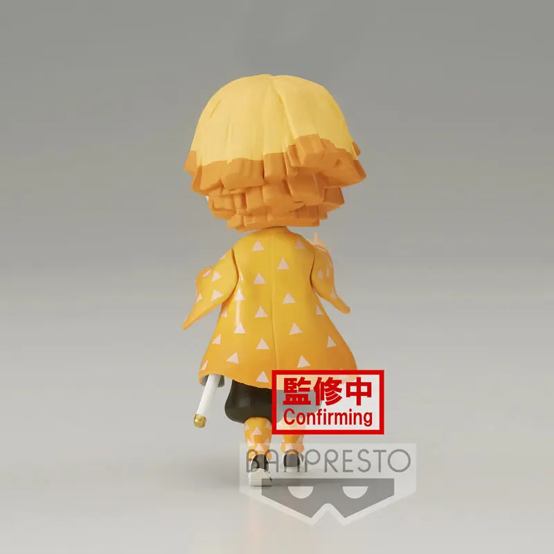 Demon Slayer Kimetsu No Yaiba Zenitsu Agatsuma Q posket petit figure 7cm product photo