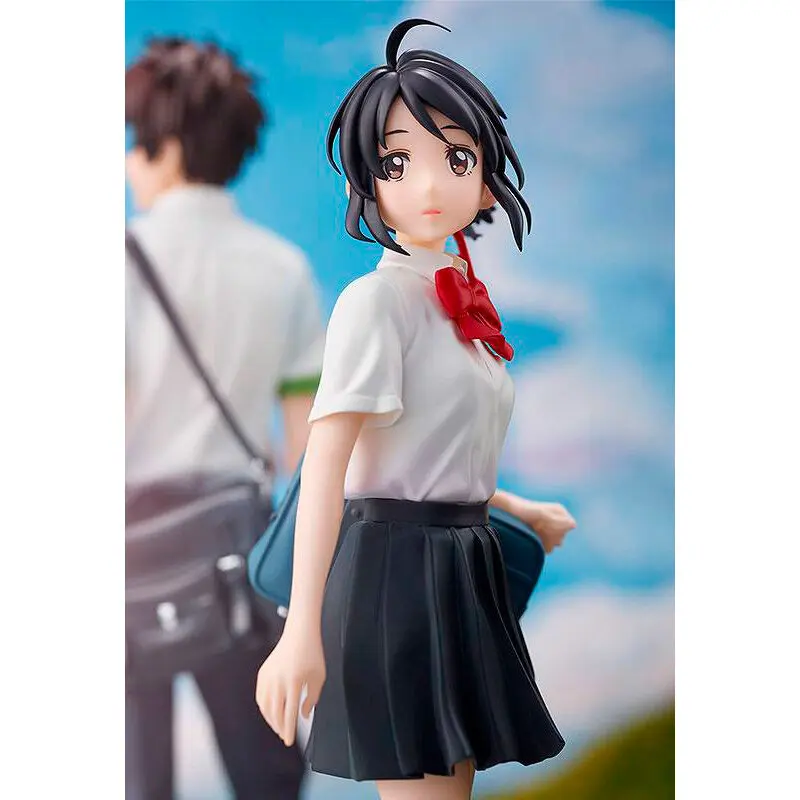 Kimi no Na wa. Pop Up Parade Statue Mitsuha Miyamizu 17 cm product photo