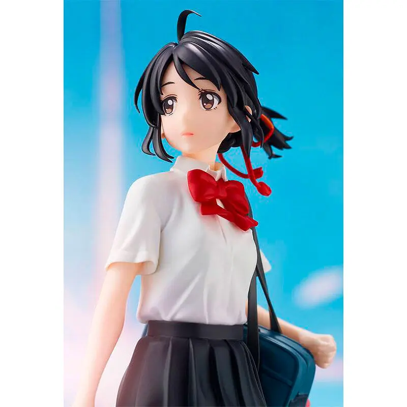 Kimi no Na wa. Pop Up Parade Statue Mitsuha Miyamizu 17 cm product photo