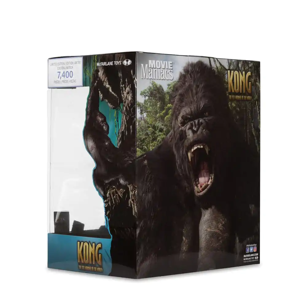 King Kong (2005) Movie Maniacs PVC Statue Kong 17 cm product photo