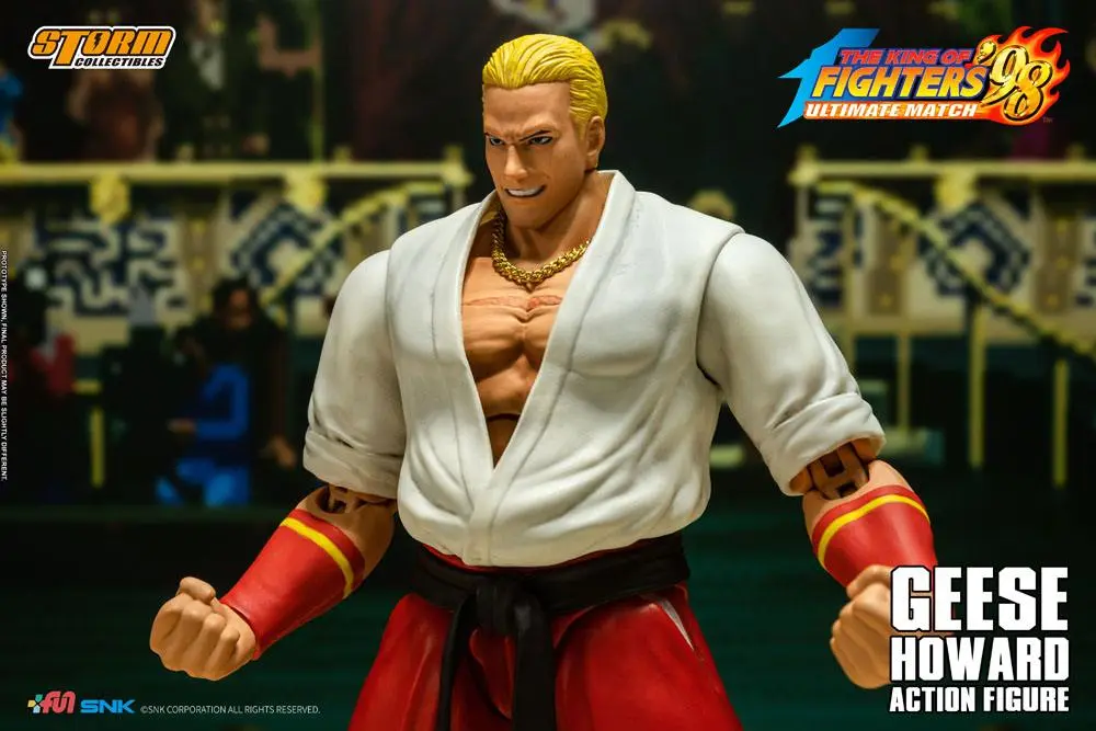 King of Fighters '98: Ultimate Match Action Figure 1/12 Geese Howard 18 cm termékfotó