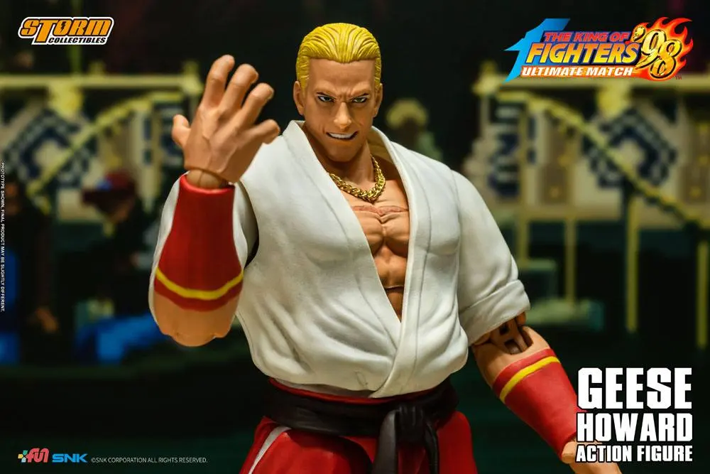 King of Fighters '98: Ultimate Match Action Figure 1/12 Geese Howard 18 cm termékfotó