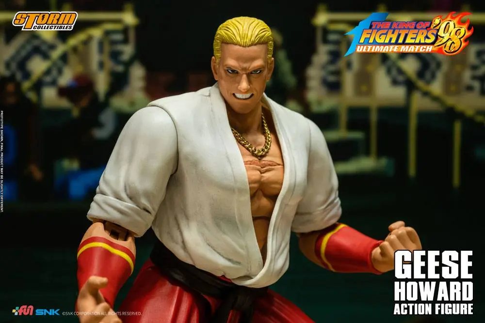 King of Fighters '98: Ultimate Match Action Figure 1/12 Geese Howard 18 cm termékfotó