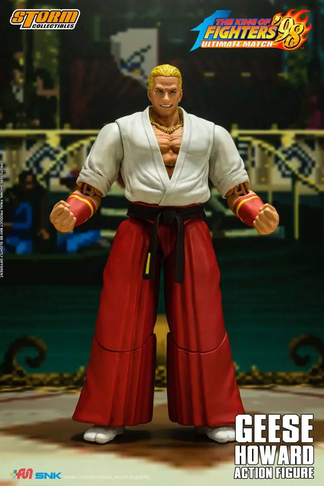 King of Fighters '98: Ultimate Match Action Figure 1/12 Geese Howard 18 cm termékfotó