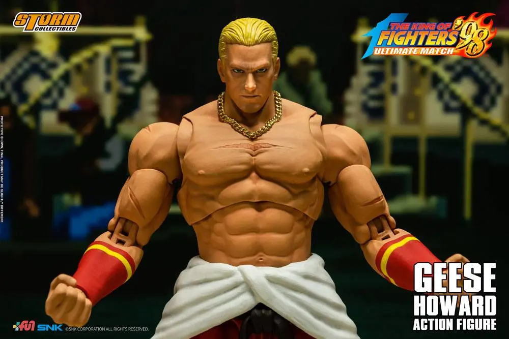 King of Fighters '98: Ultimate Match Action Figure 1/12 Geese Howard 18 cm termékfotó