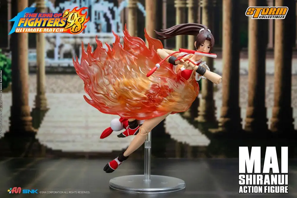 King of Fighters '98: Ultimate Match Action Figure 1/12 Mai Shiranui 18 cm product photo