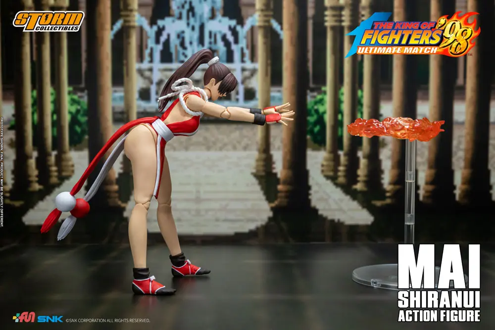 King of Fighters '98: Ultimate Match Action Figure 1/12 Mai Shiranui 18 cm product photo
