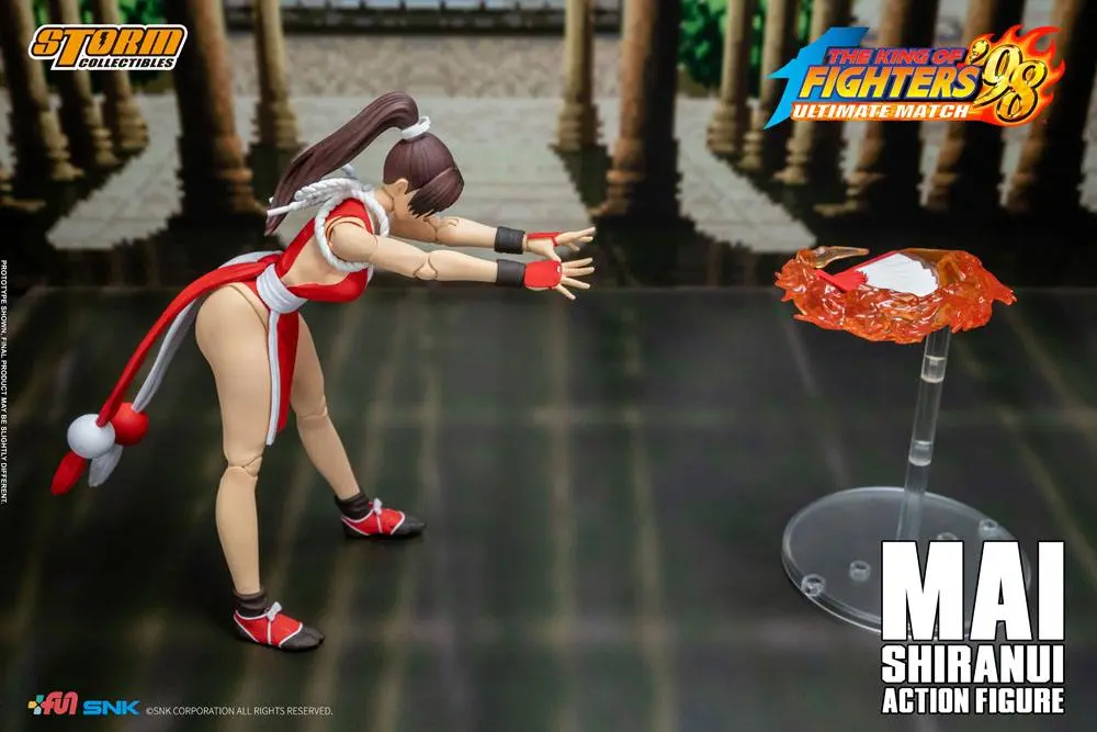 King of Fighters '98: Ultimate Match Action Figure 1/12 Mai Shiranui 18 cm product photo
