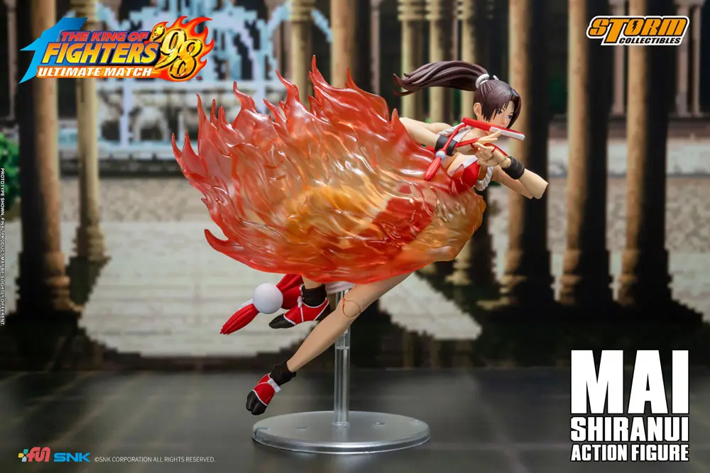 King of Fighters '98: Ultimate Match Action Figure 1/12 Mai Shiranui 18 cm product photo
