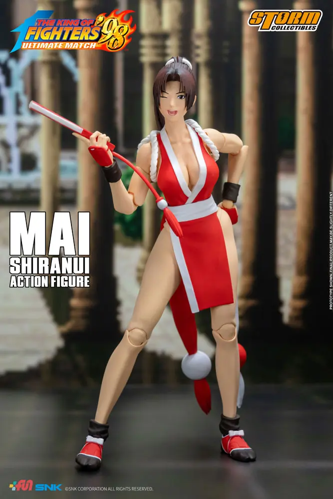 King of Fighters '98: Ultimate Match Action Figure 1/12 Mai Shiranui 18 cm product photo