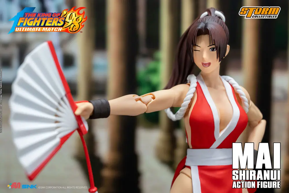 King of Fighters '98: Ultimate Match Action Figure 1/12 Mai Shiranui 18 cm product photo