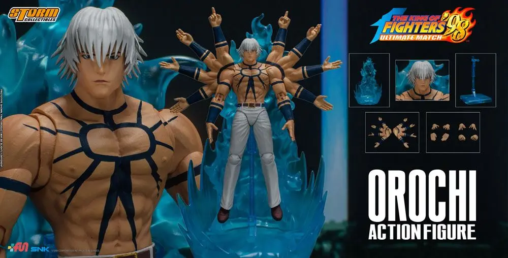 King of Fighters '98: Ultimate Match Action Figure 1/12 Orochi Hakkesshu 17 cm product photo